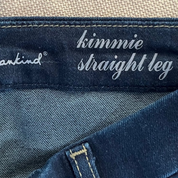 7 For All Mankind Skinny Straight Leg Jeans - Picture 7 of 8